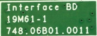 MAIN ´PARA MONITOR DELL / NUMERO DE PARTE 7ZB.0680L0007 / 748.06B01.0011 / 19M61.1 / DISPLAY M270HVR01.3 / MODELO S2721HGF  - Imagen 3